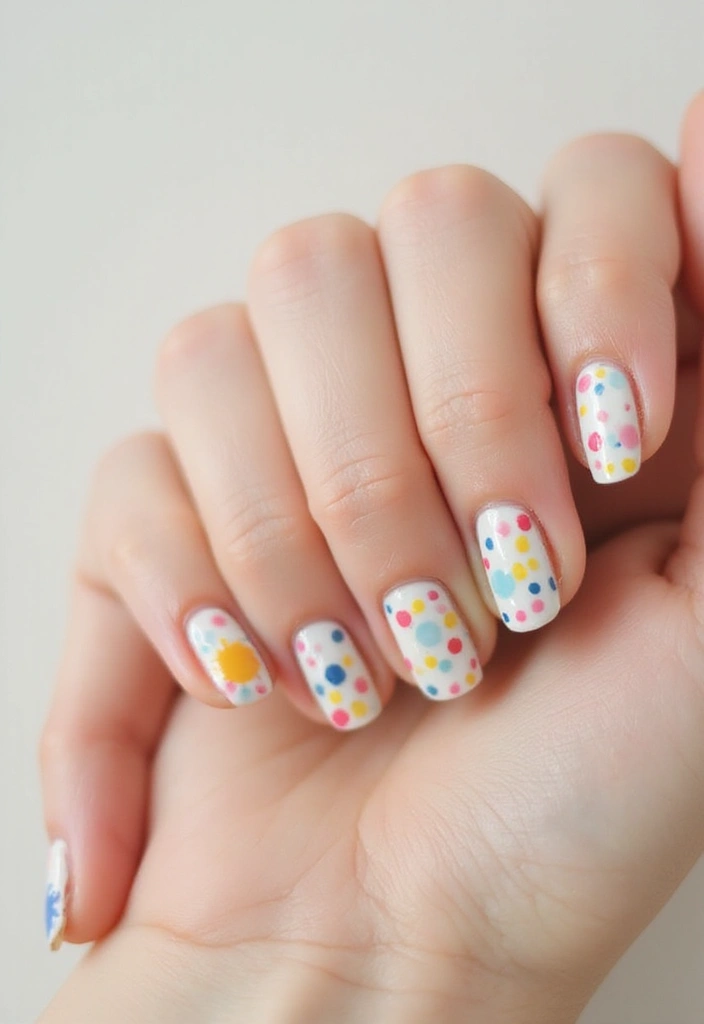 15 DIY Nail Decorations That Will Make You the Envy of All Your Friends! - 10. Dot Nail Art
