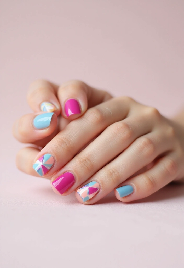 15 DIY Nail Decorations That Will Make You the Envy of All Your Friends! - 11. Negative Space Design
