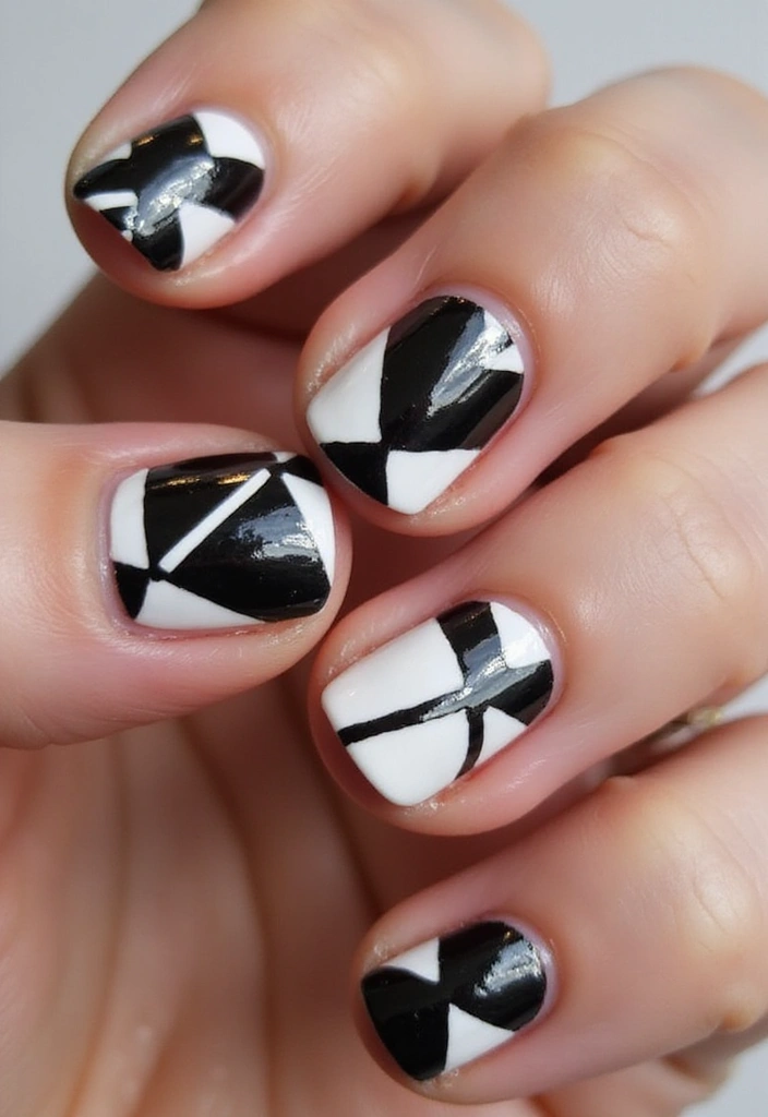 20 Stunning Nail Art Designs You Can DIY at Home (Wait Until You See #14!) - 3. Geometric Patterns
