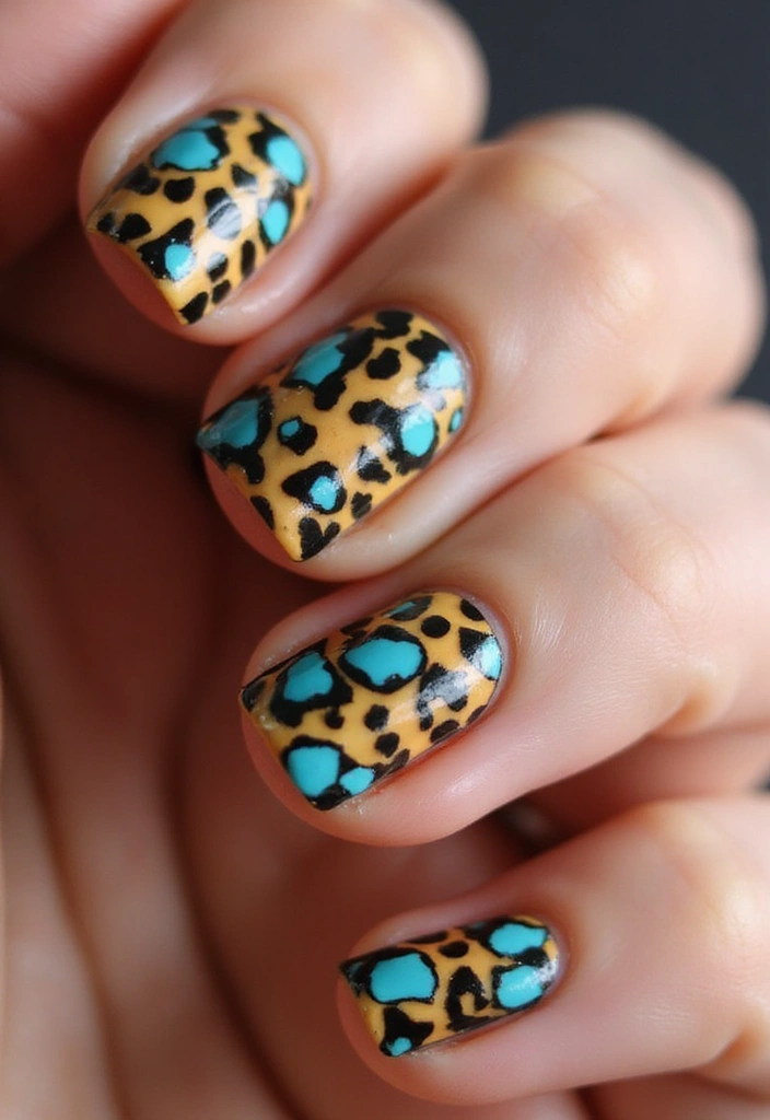 20 Stunning Nail Art Designs You Can DIY at Home (Wait Until You See #14!) - 9. Animal Print