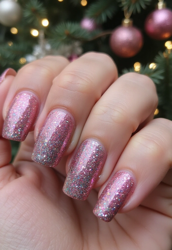 21 Trendy Summer Nails You Need to Try Before Fall Hits! - 12. Gradient Glitter