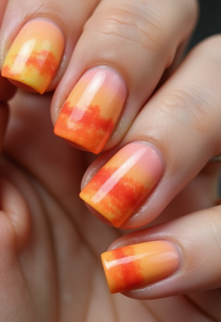 21 Trendy Summer Nails You Need to Try Before Fall Hits! - 21. Summer Sunset