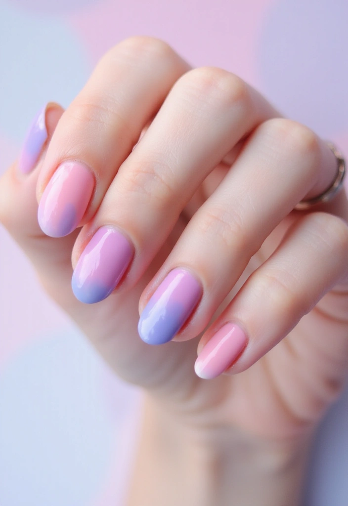 25 Colorful Nail Polish Ideas That Will Transform Your Manicure Game (Wait Until You See #10!) - 1. Rainbow Ombré Delight