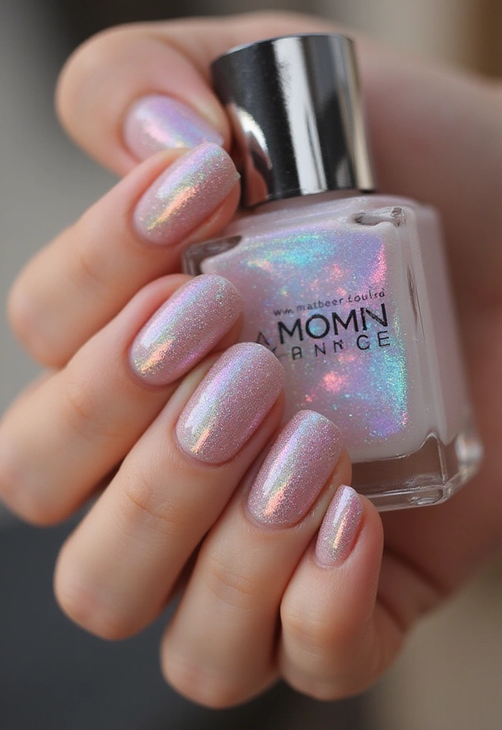 25 Nail Salon Inspirations That Will Make You Want to Book Your Next Appointment ASAP! - 18. Ethereal Iridescence