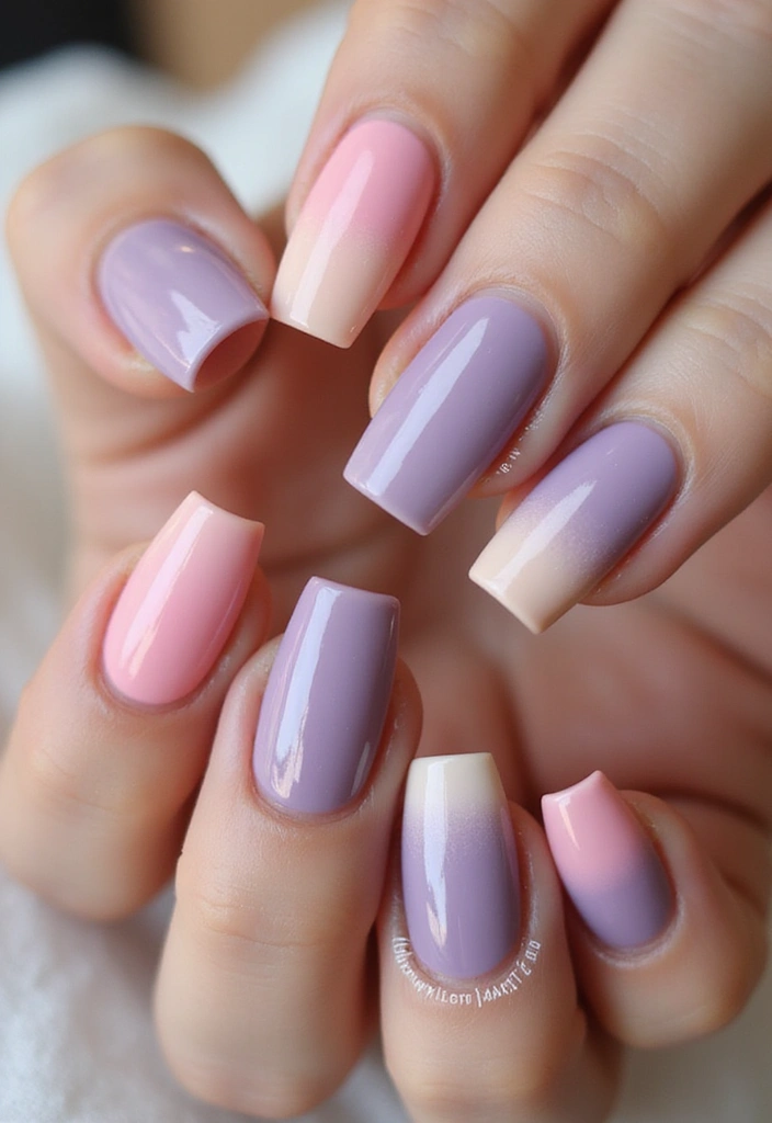 25 Nail Salon Inspirations That Will Make You Want to Book Your Next Appointment ASAP! - 24. Gradient Nail Art