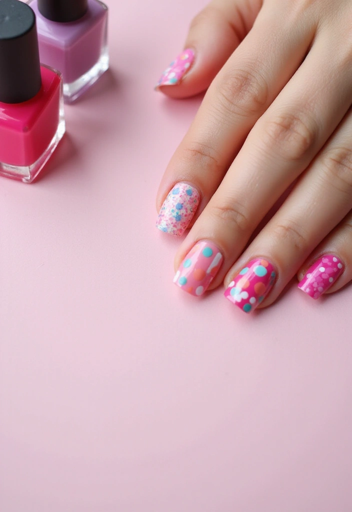 Step By Step Guide: How to Create Stunning DIY Nail Art at Home - 1. Classic Polka Dots